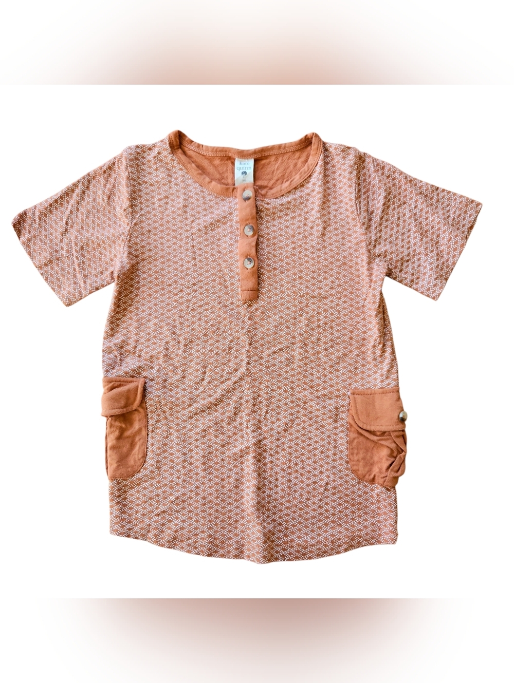 Kate Quinn Organics Sz 7 Boy's Bamboo Shirt